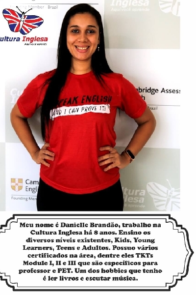 Danielle Brandão - Cultura Inglesa Boa Vista