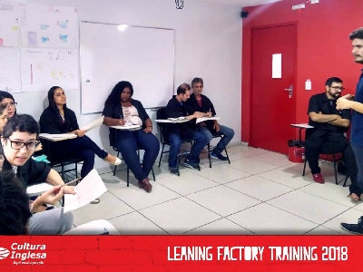Treinamento de Professores com nossa editora oficial Learning Factory - 2 - Cultura Inglesa Boa Vista